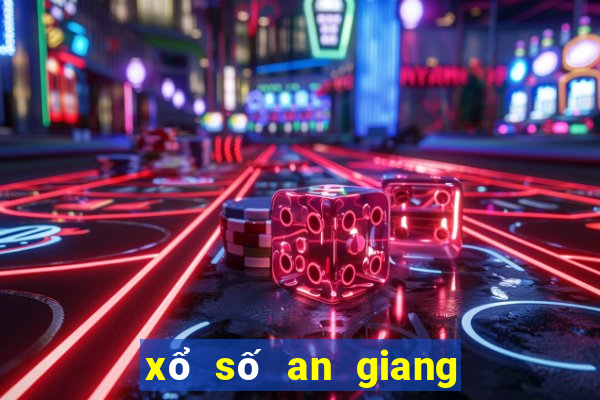 xổ số an giang ngày 11 tháng 04