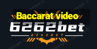 Baccarat video