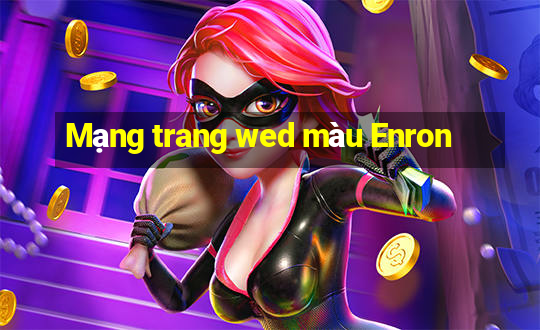 Mạng trang wed màu Enron