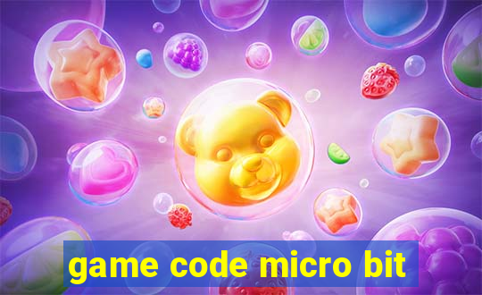 game code micro bit