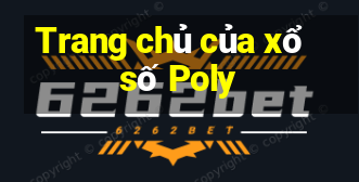 Trang chủ của xổ số Poly