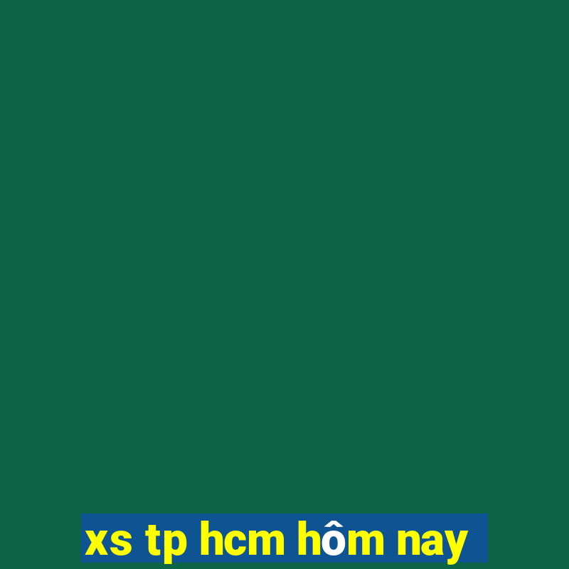 xs tp hcm hôm nay