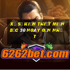 xổ số kiến thiết miền bắc 30 ngày gần nhất