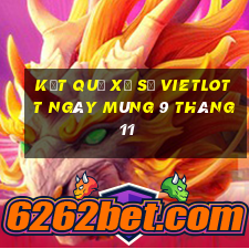 kết quả xổ số vietlott ngày mùng 9 tháng 11