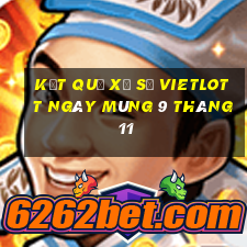 kết quả xổ số vietlott ngày mùng 9 tháng 11