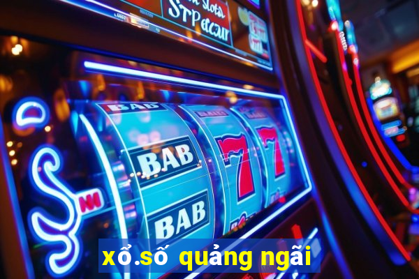 xổ.số quảng ngãi