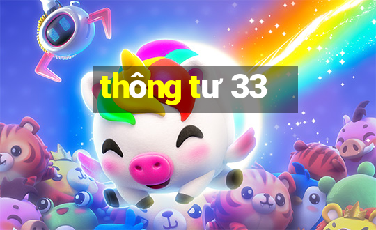 thông tư 33