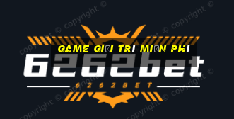 game giải trí miễn phí