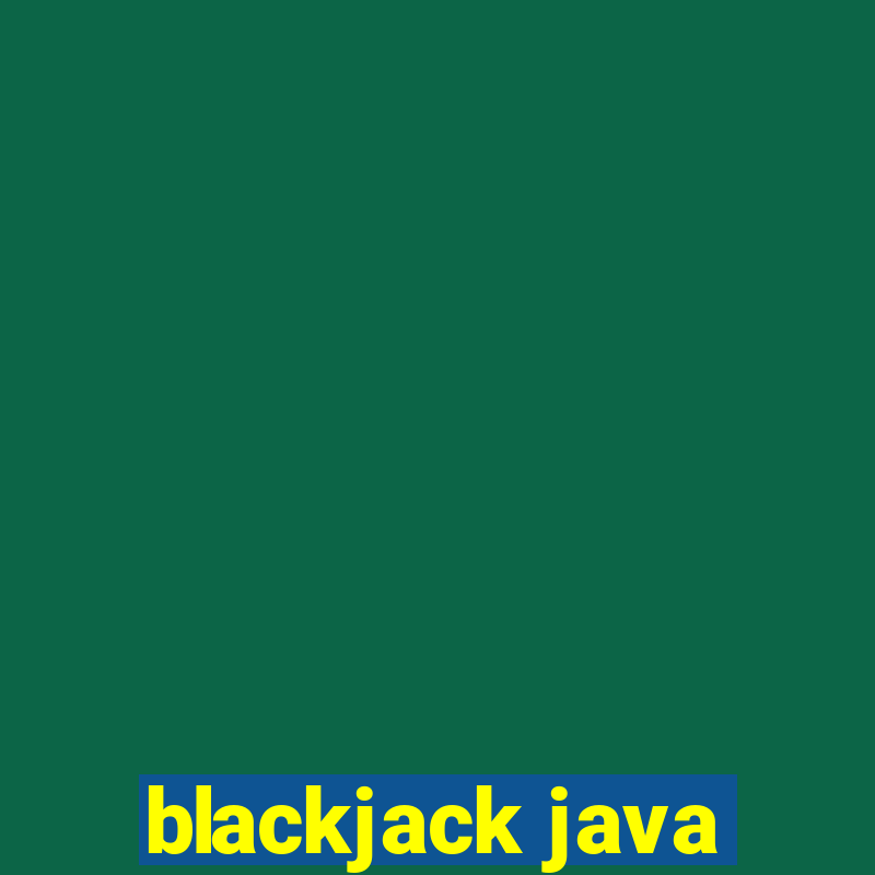 blackjack java