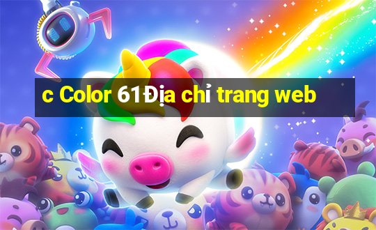 c Color 61 Địa chỉ trang web