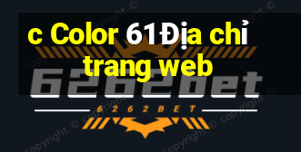 c Color 61 Địa chỉ trang web