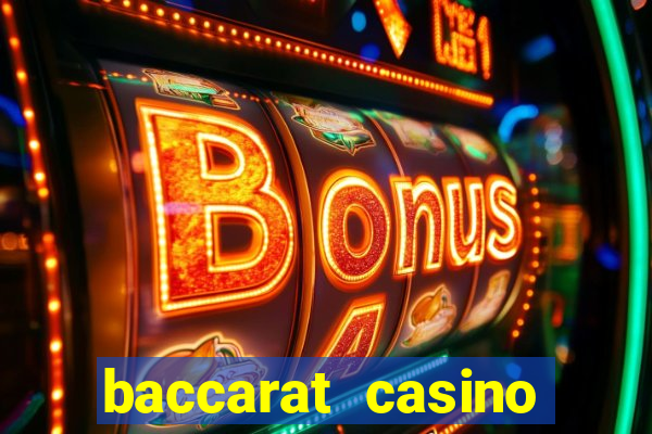 baccarat casino card games