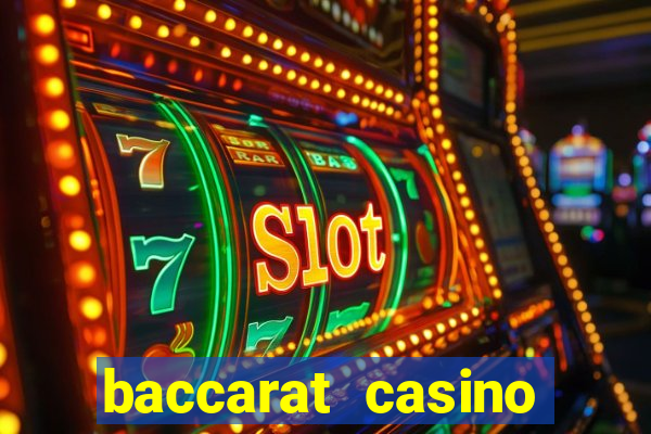 baccarat casino card games