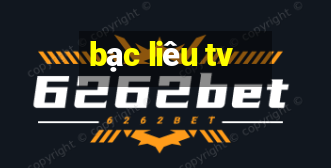 bạc liêu tv