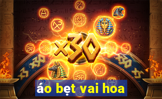 áo bẹt vai hoa