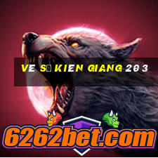 vé số kiên giang 20 3