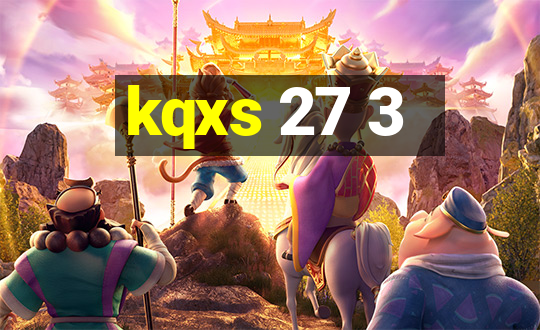 kqxs 27 3