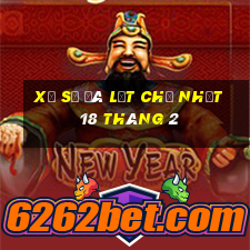 xổ số đà lạt chủ nhật 18 tháng 2