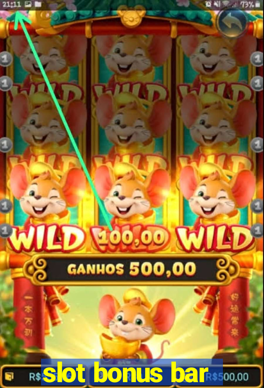 slot bonus bar