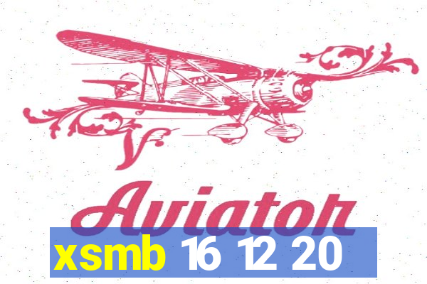 xsmb 16 12 20