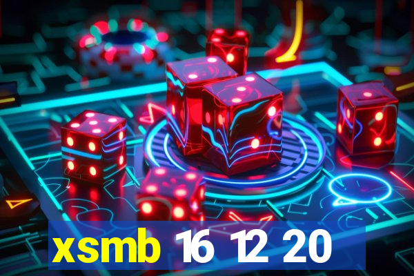 xsmb 16 12 20