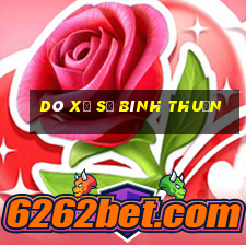 dò xổ số bình thuận