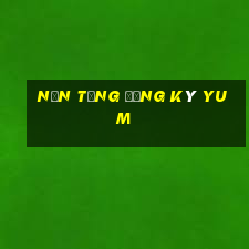 Nền tảng đăng ký Yum