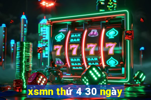 xsmn thứ 4 30 ngày