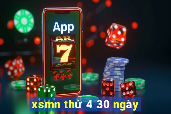 xsmn thứ 4 30 ngày