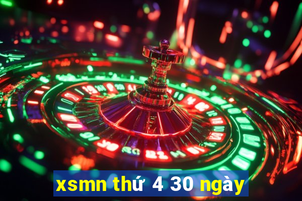 xsmn thứ 4 30 ngày